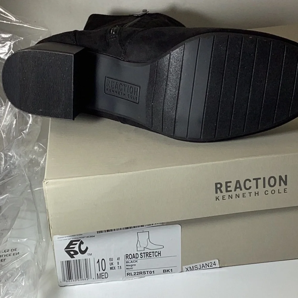 Kenneth Cole Reaction Women's Road Stretch Block Heel Booties